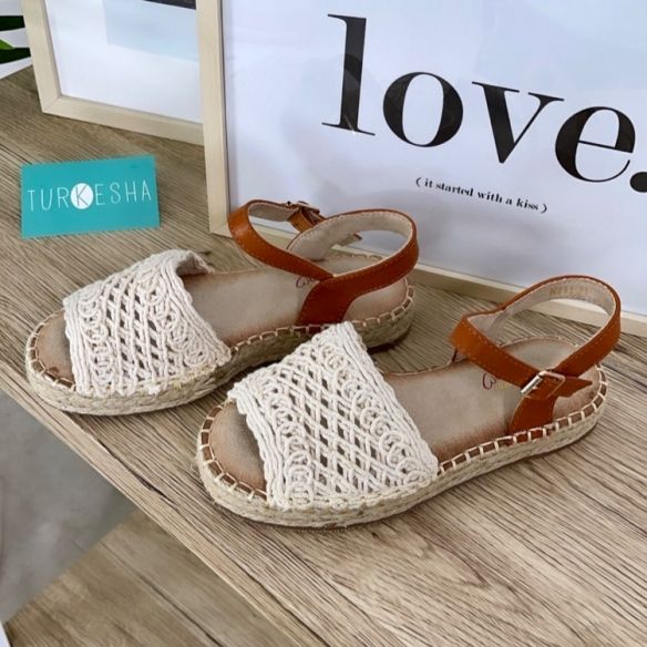 Sandalia Verónica Niña (31-36) - Beige