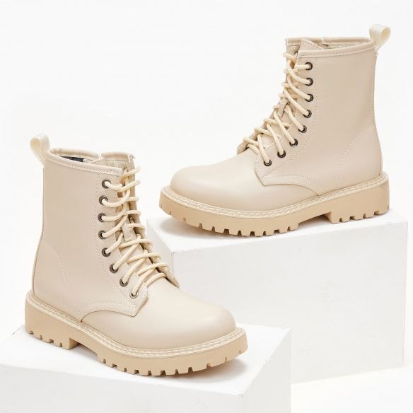 Bota Militar Basic - Beige