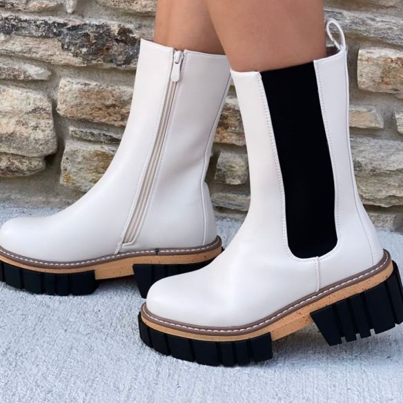 Bota Mel - Beige
