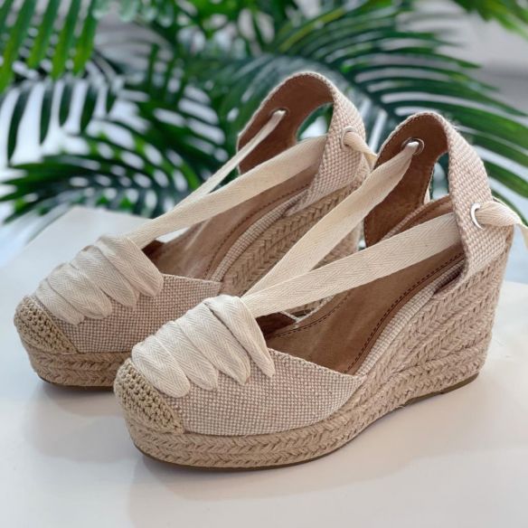 Cuñas Alma - Beige Claro