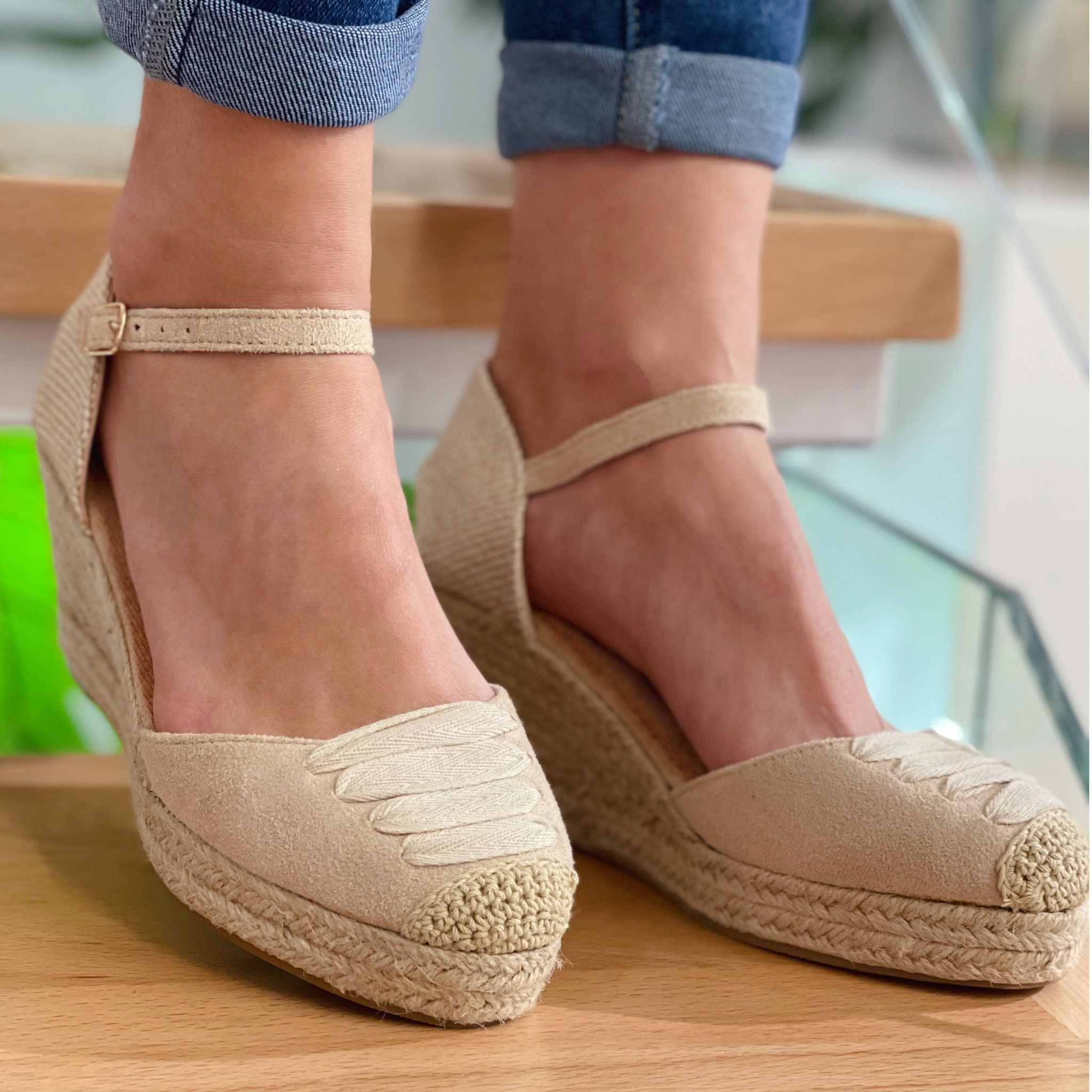 Cuña Nerea - Beige