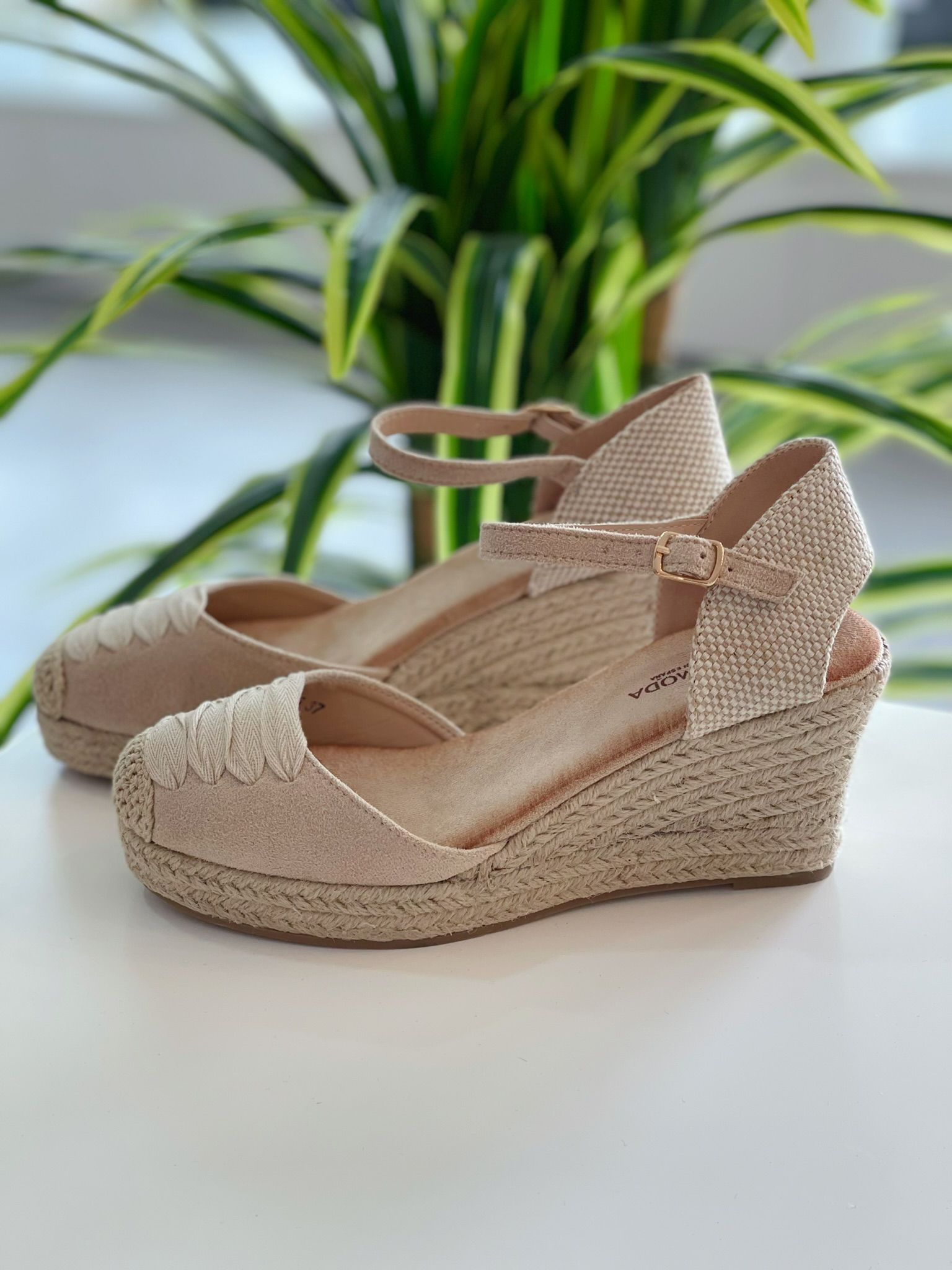 Cuña Nerea - Beige - Imagen 2