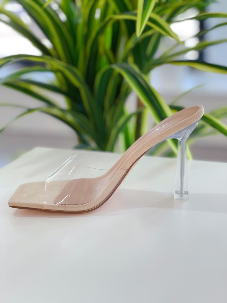 Zapato Tacón Transparente Amelia - Imagen 2