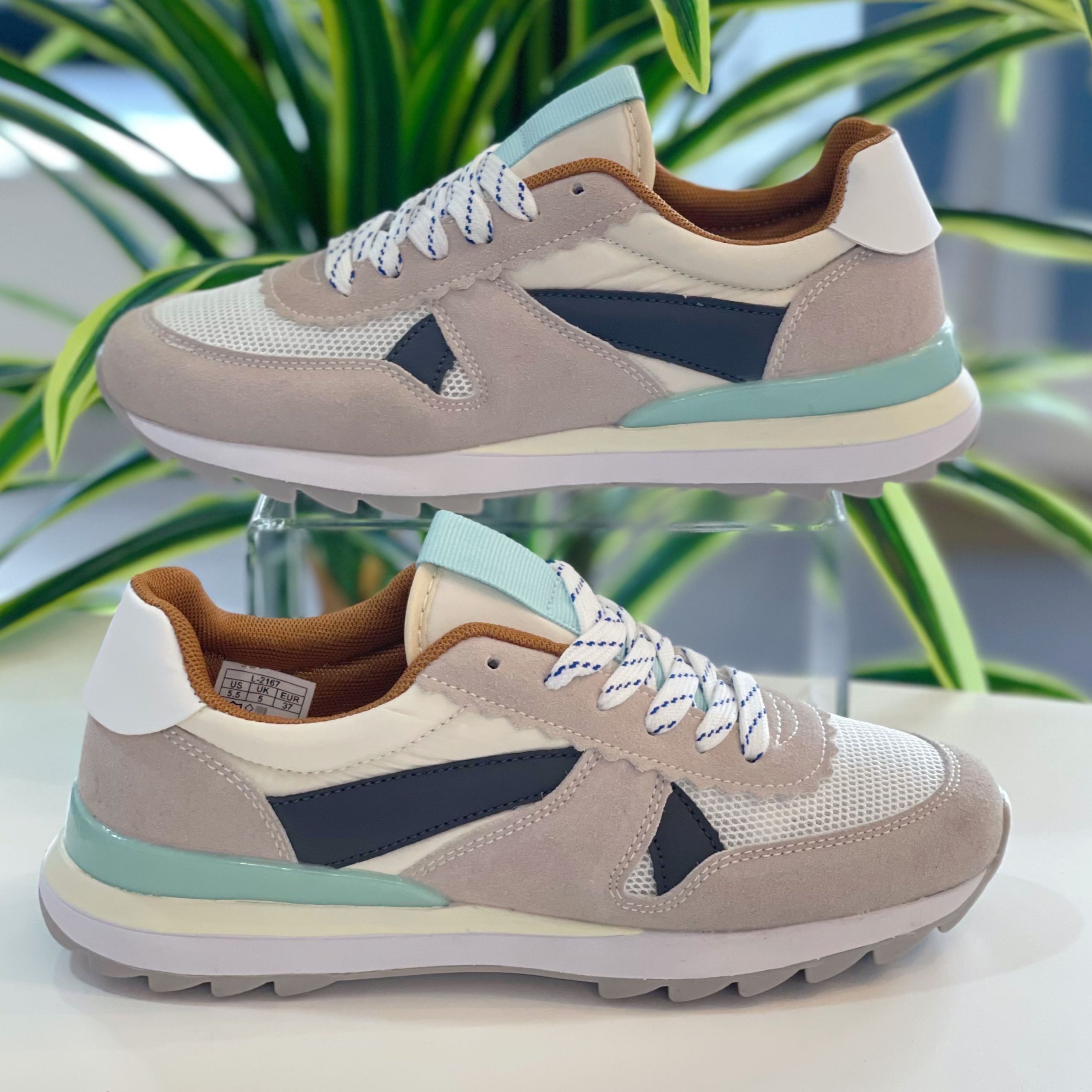 Zapatilla Aurora - Turquesa