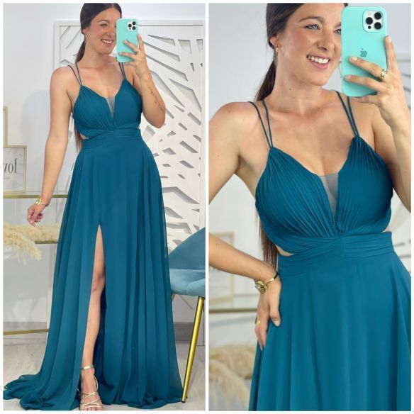 Vestido Andrea - Turquesa