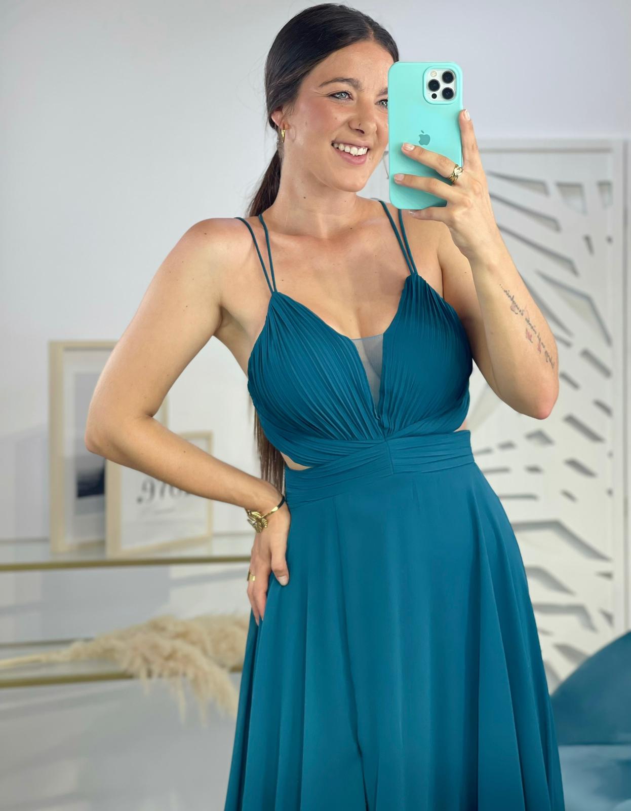 Vestido Andrea - Turquesa - Imagen 2