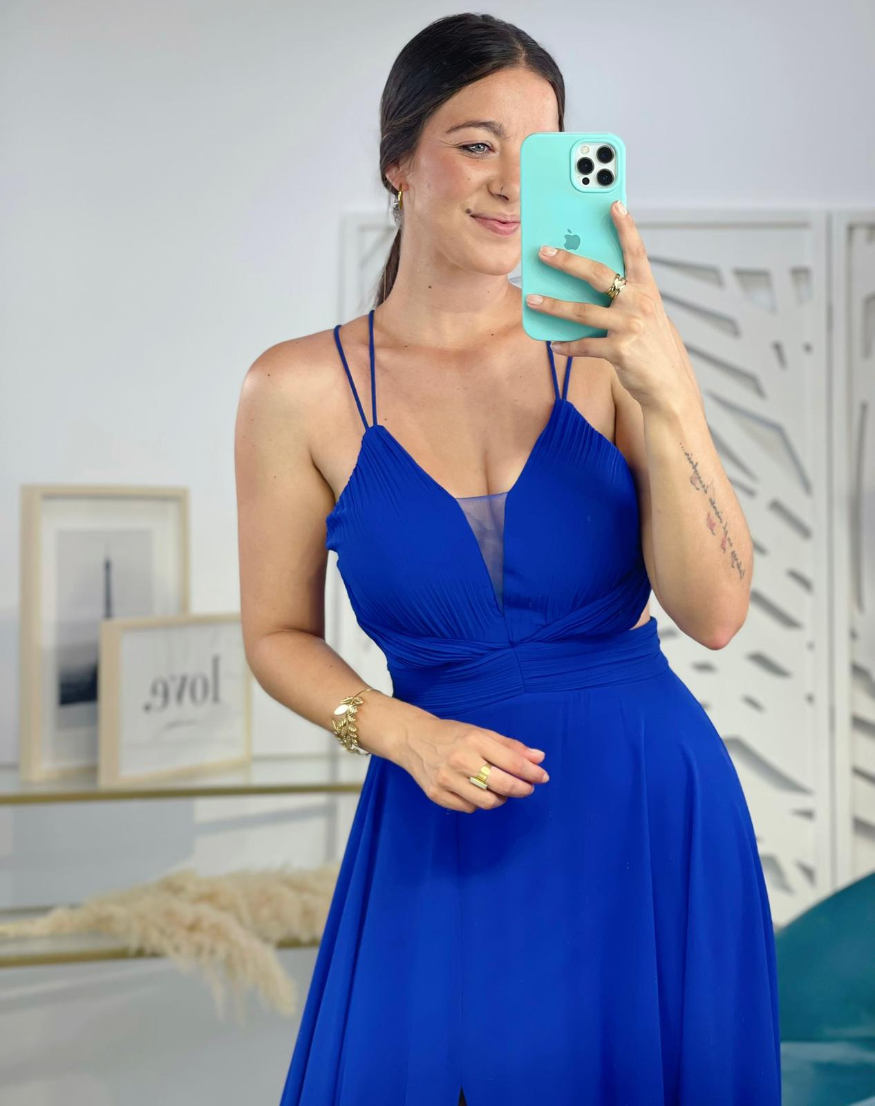 Vestido Andrea - Azul - Imagen 3