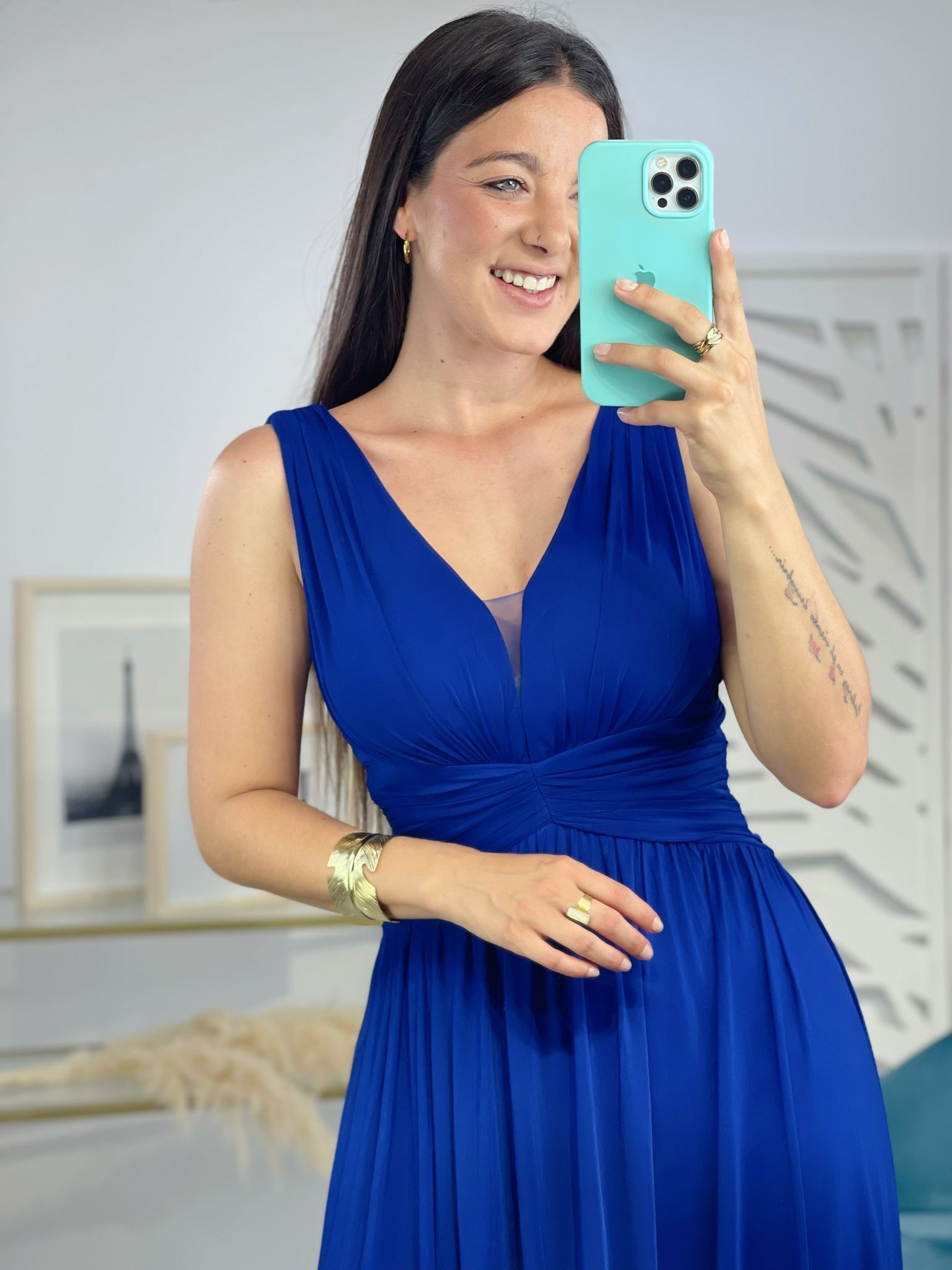 Vestido Ariadna - Azul - Imagen 3