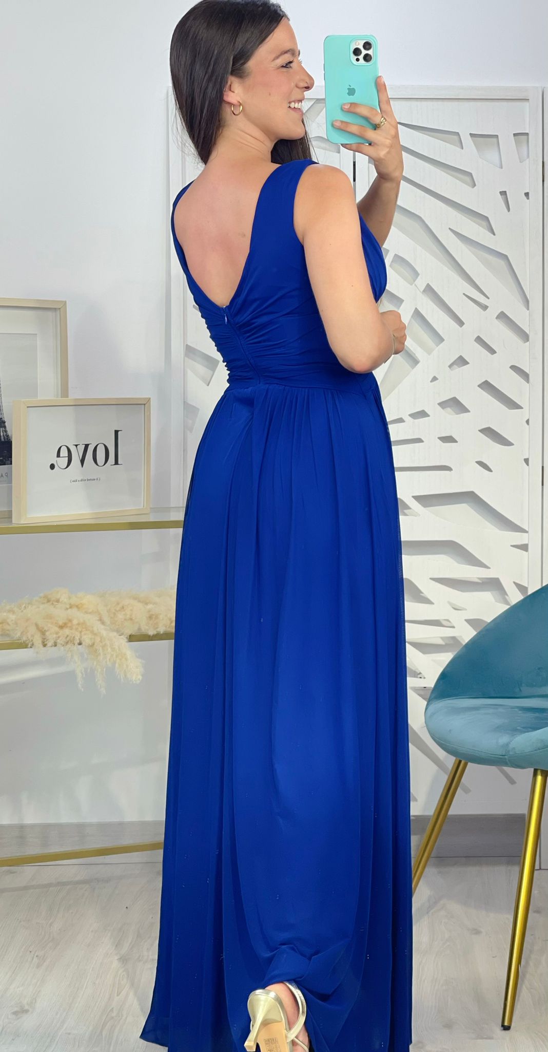 Vestido Ariadna - Azul - Imagen 4
