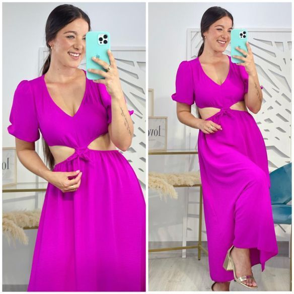 Vestido Carmen - Buganvilla