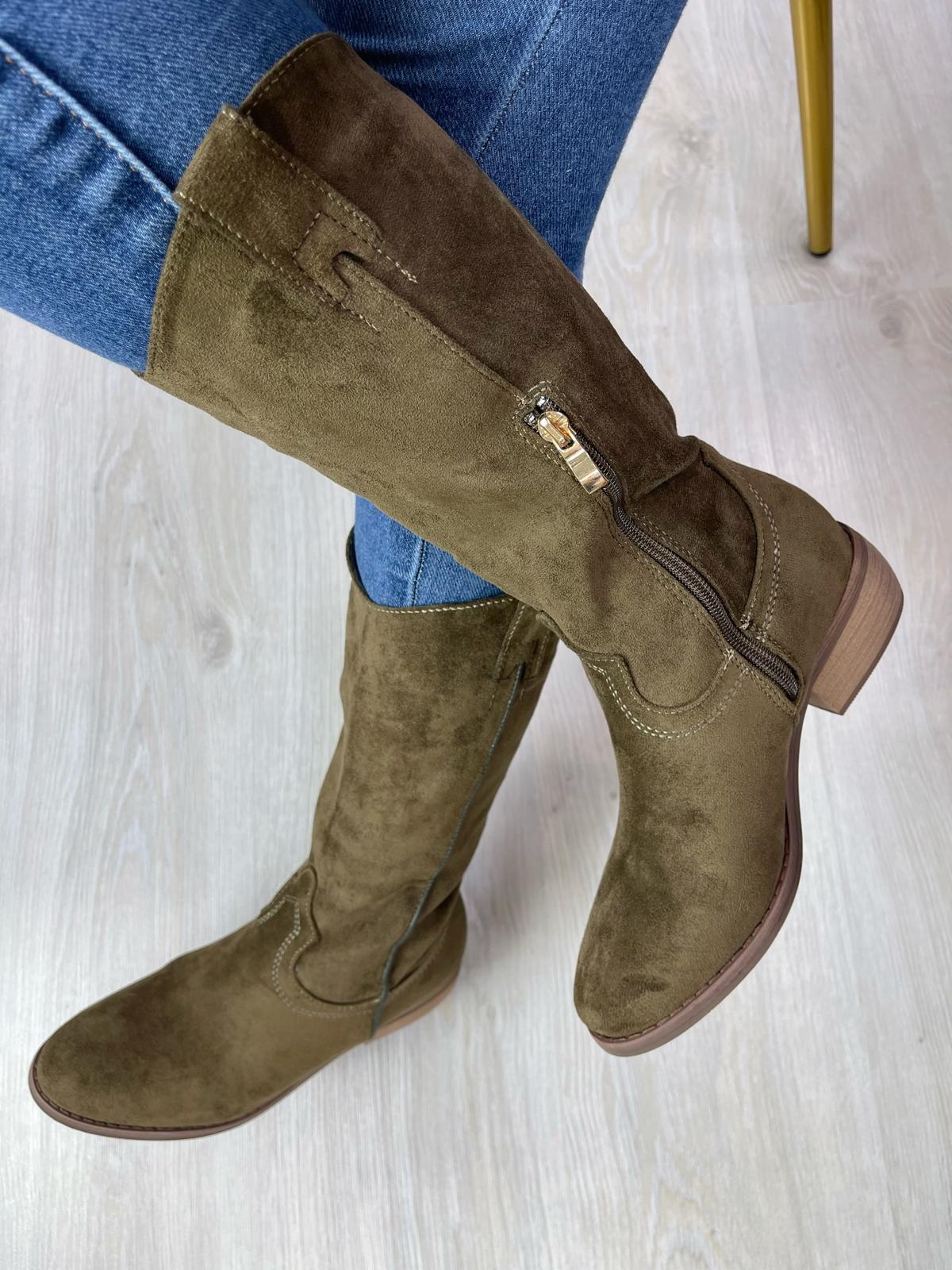 Bota Antelina Lía - Verde - Imagen 2
