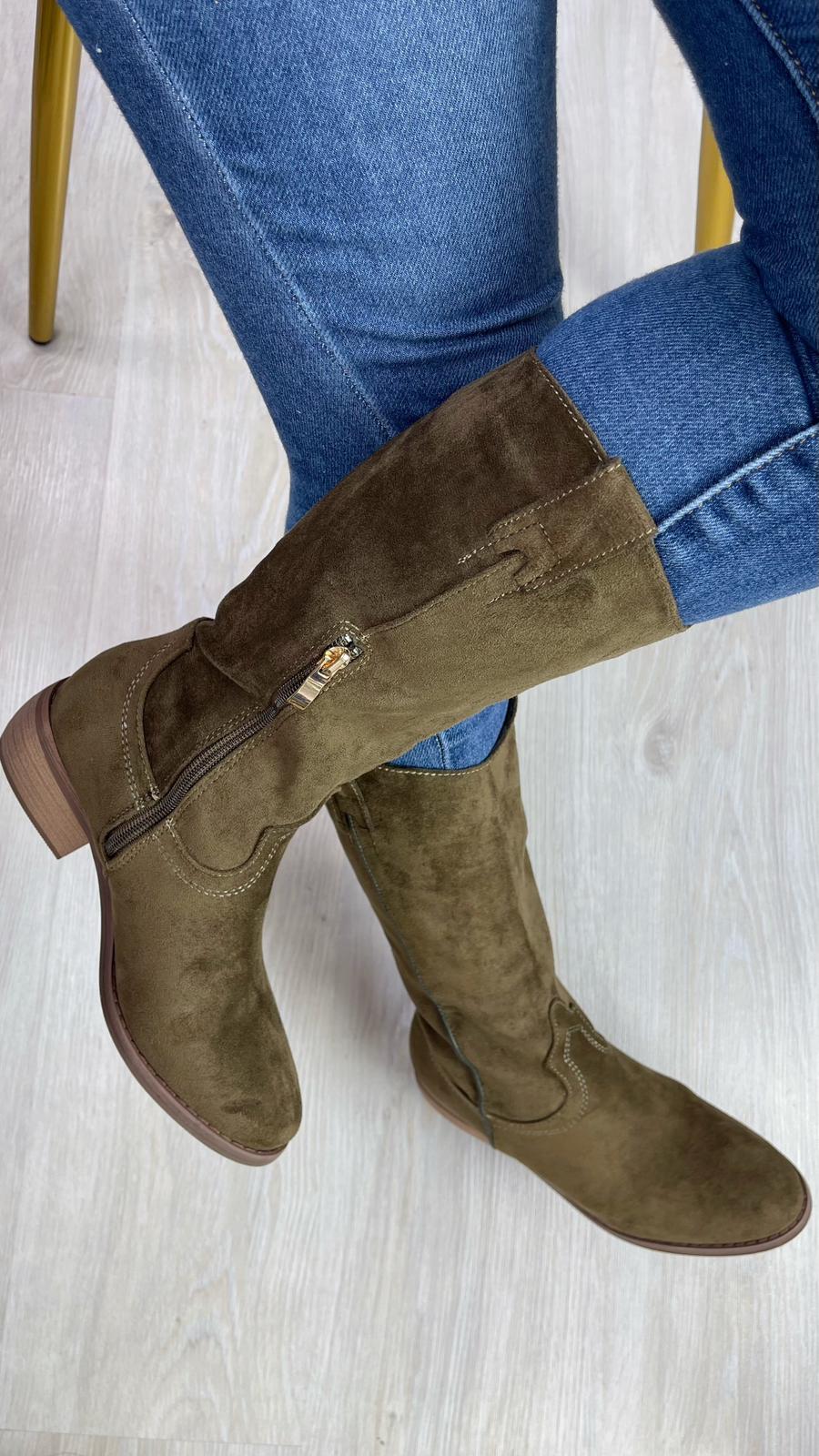 Bota Antelina Lía - Verde - Imagen 3
