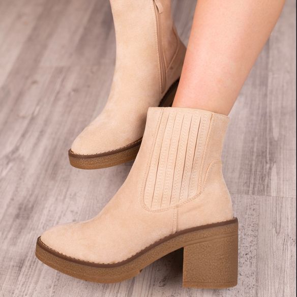 Botín Antelina Nerea - Beige