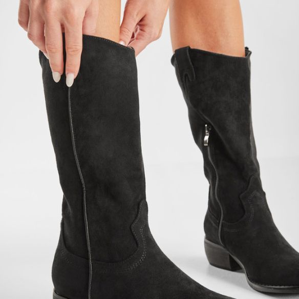 Bota Antelina Lía - Negro