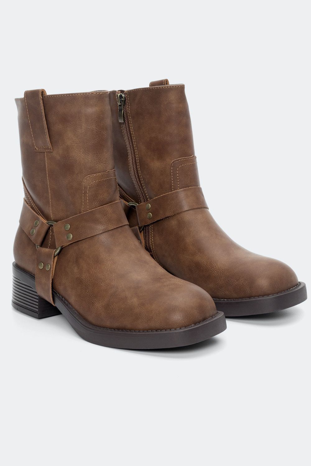 Bota Motera Aro - Camel - Imagen 2