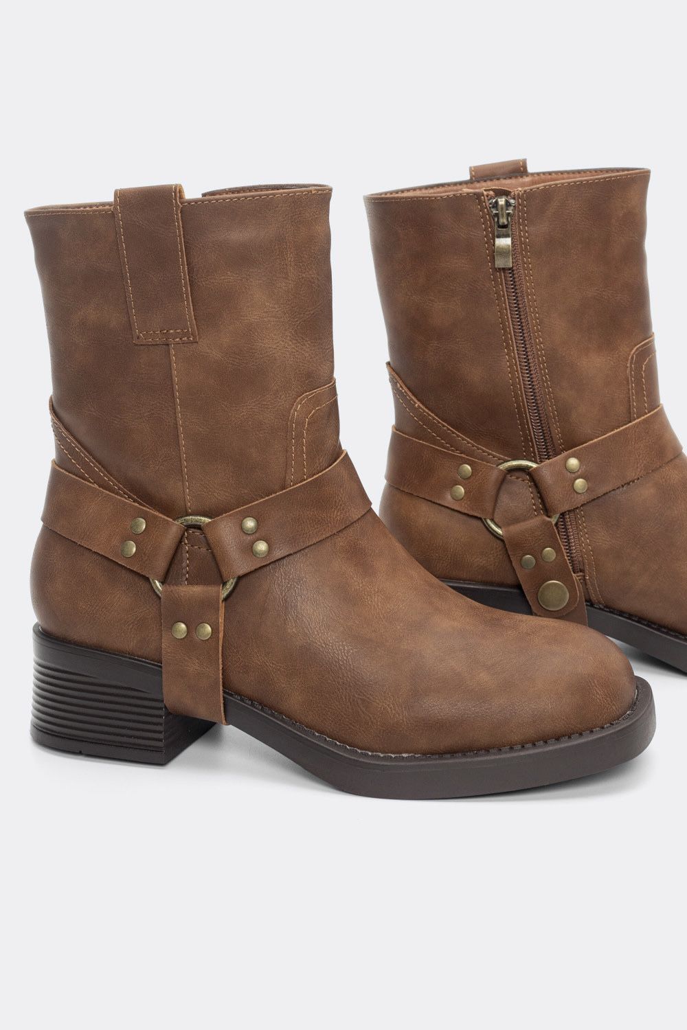 Bota Motera Aro - Camel - Imagen 3