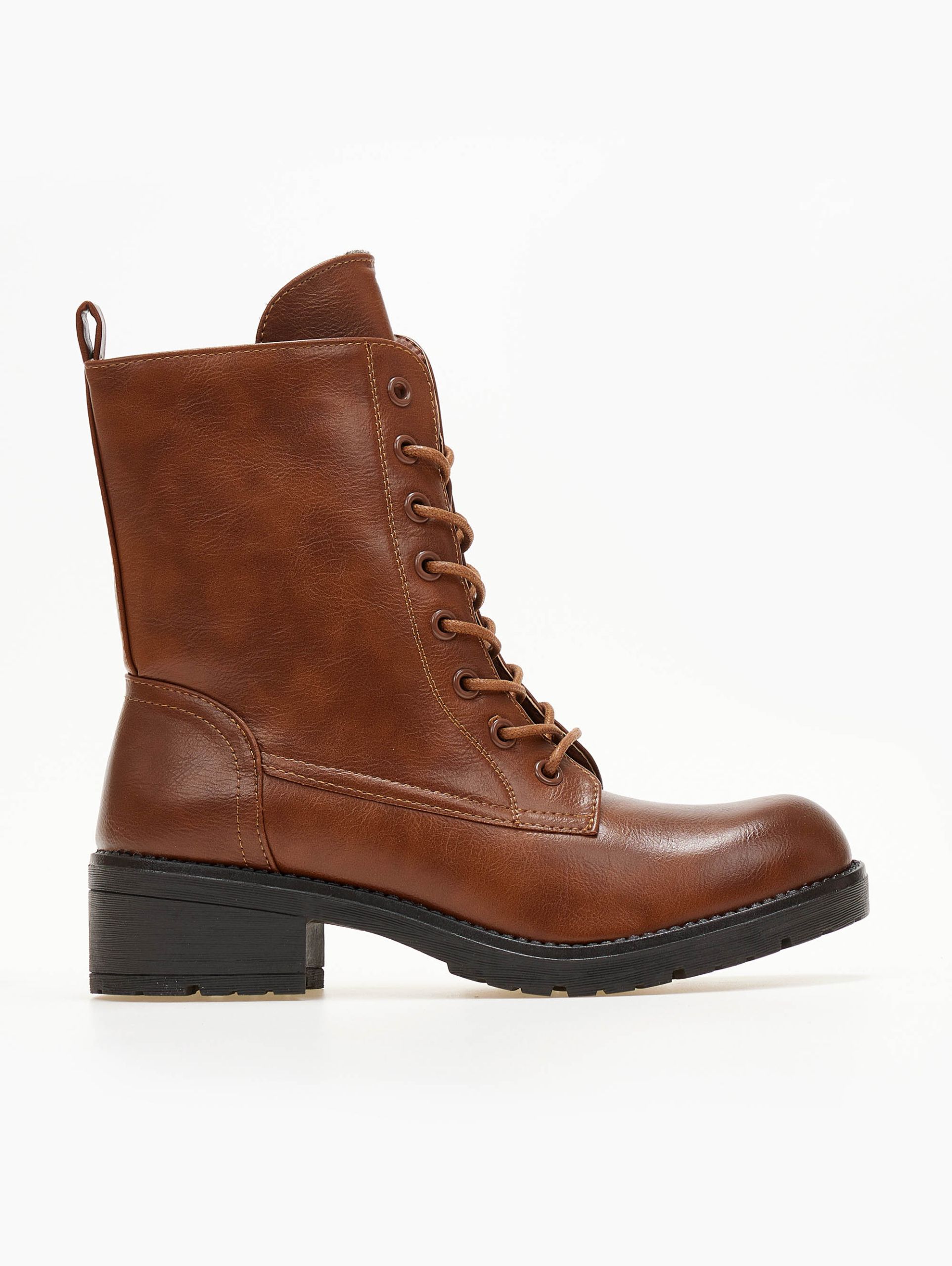Bota Militar Sidney - Marrón - Imagen 2