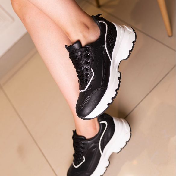 Deportiva Plataforma - Negro