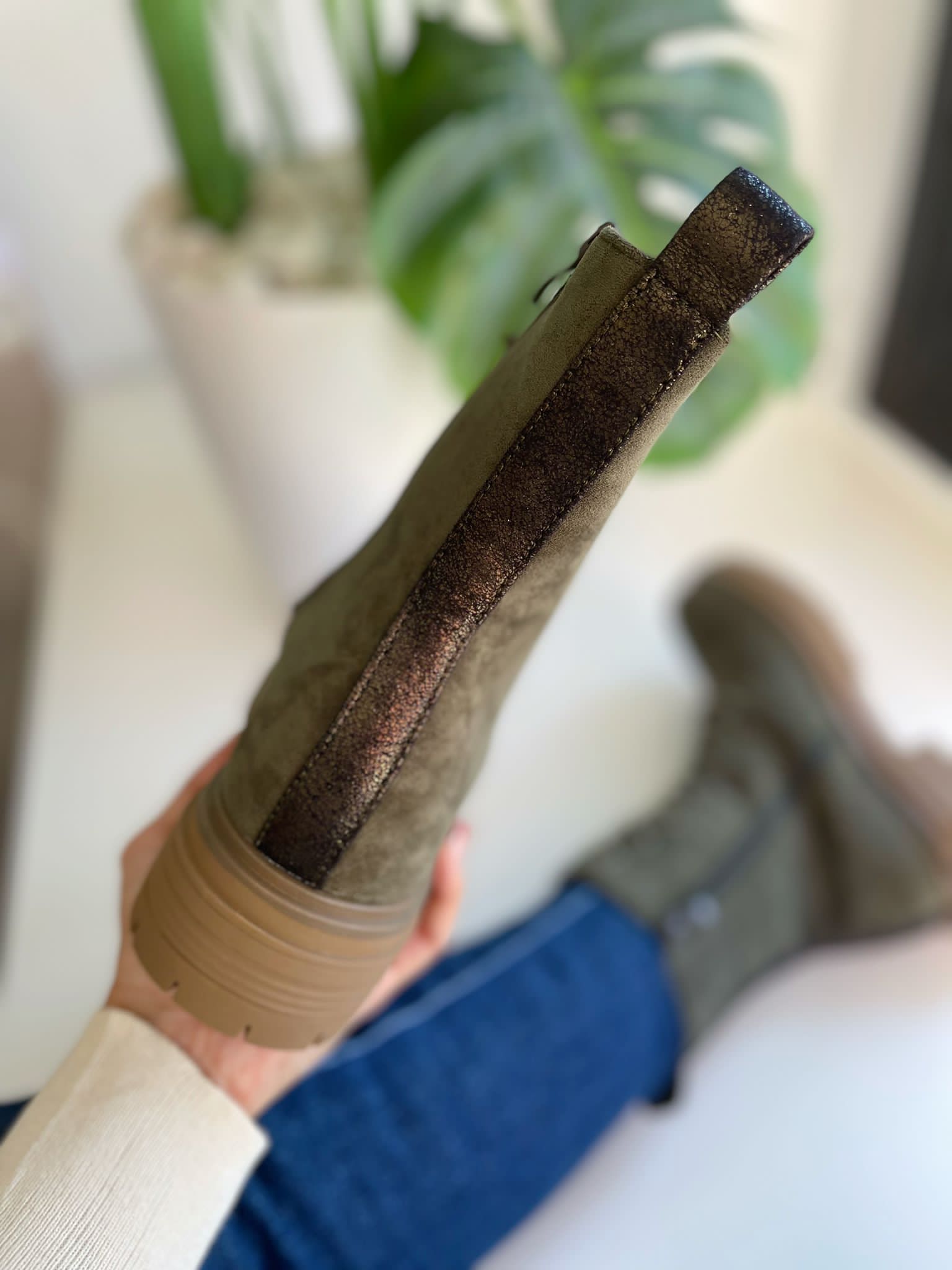 Bota Militar Antelina - Verde - Imagen 2