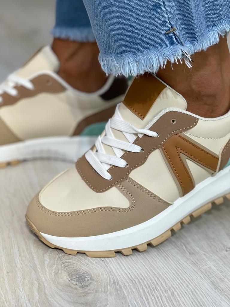 Deportiva Valeria - Camel / Beige - Imagen 2