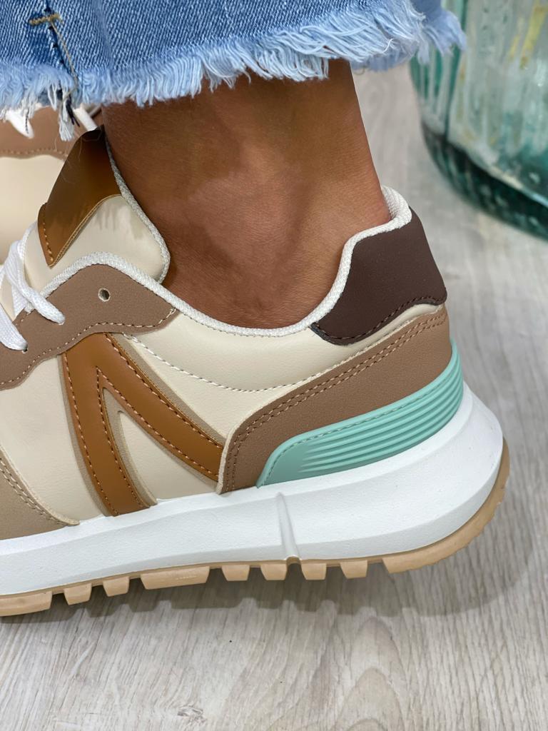 Deportiva Valeria - Camel / Beige - Imagen 3