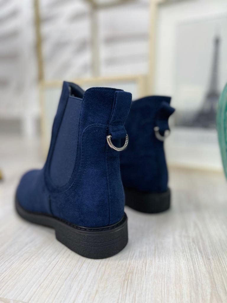 Botín Elástico Olivia - Azul - Imagen 2