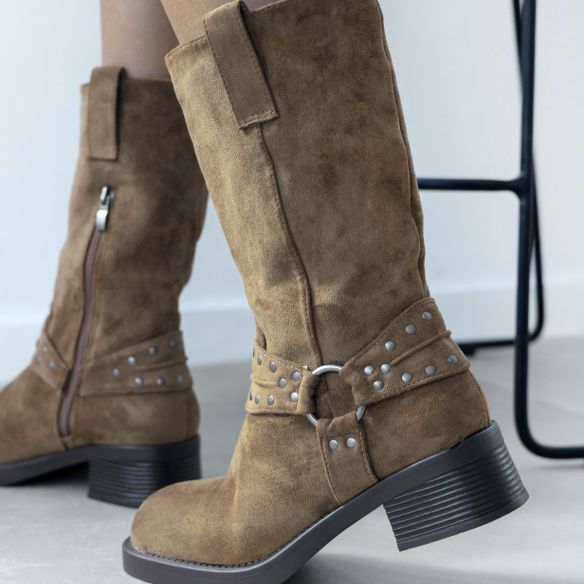 Bota Motera Aro Antelina - Kakhi