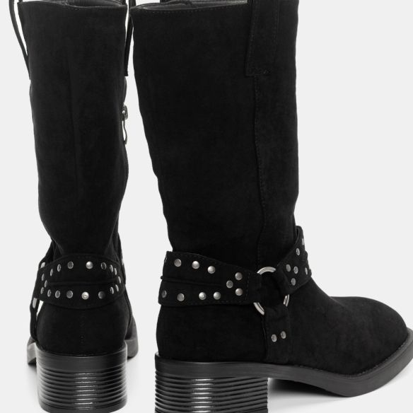 Bota Motera Aro Antelina - Negro