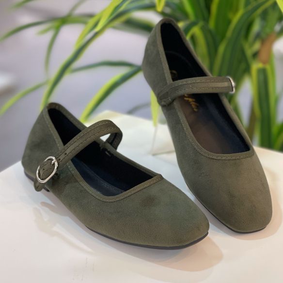 Bailarina Terciopelo - Verde