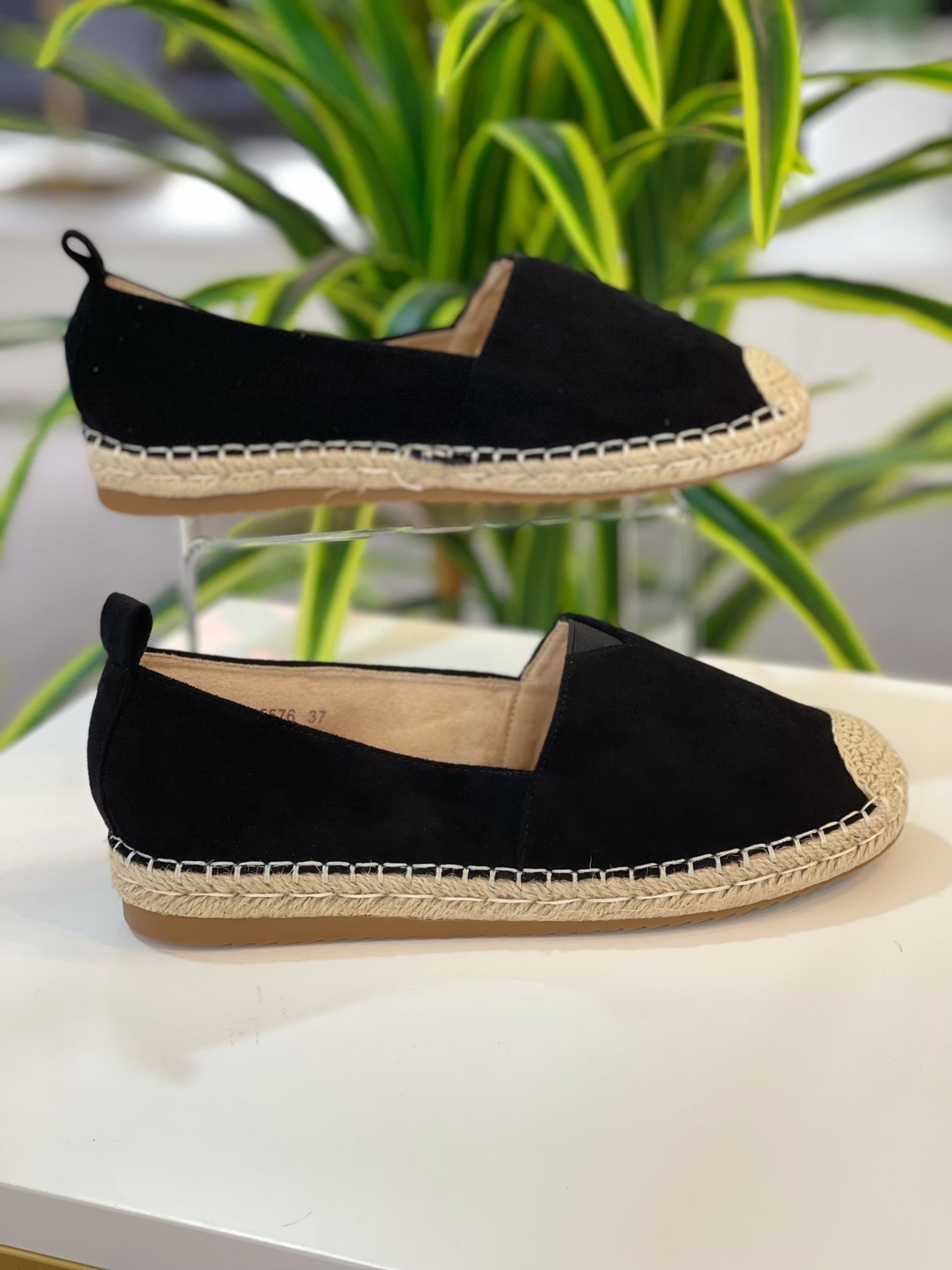 Alpargata Antelina - Negro - Imagen 2
