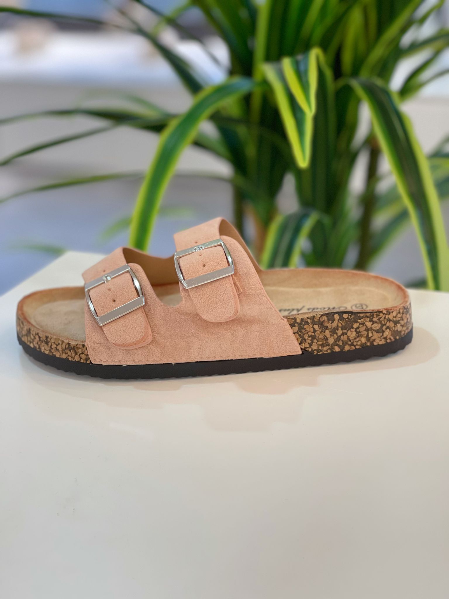 Sandalia Hebillas - Salmón - Imagen 3