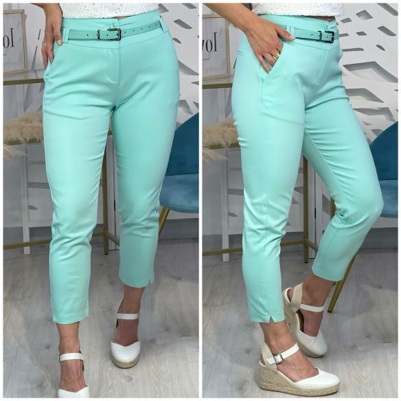 Pantalón Selena Pesquero - Turquesa