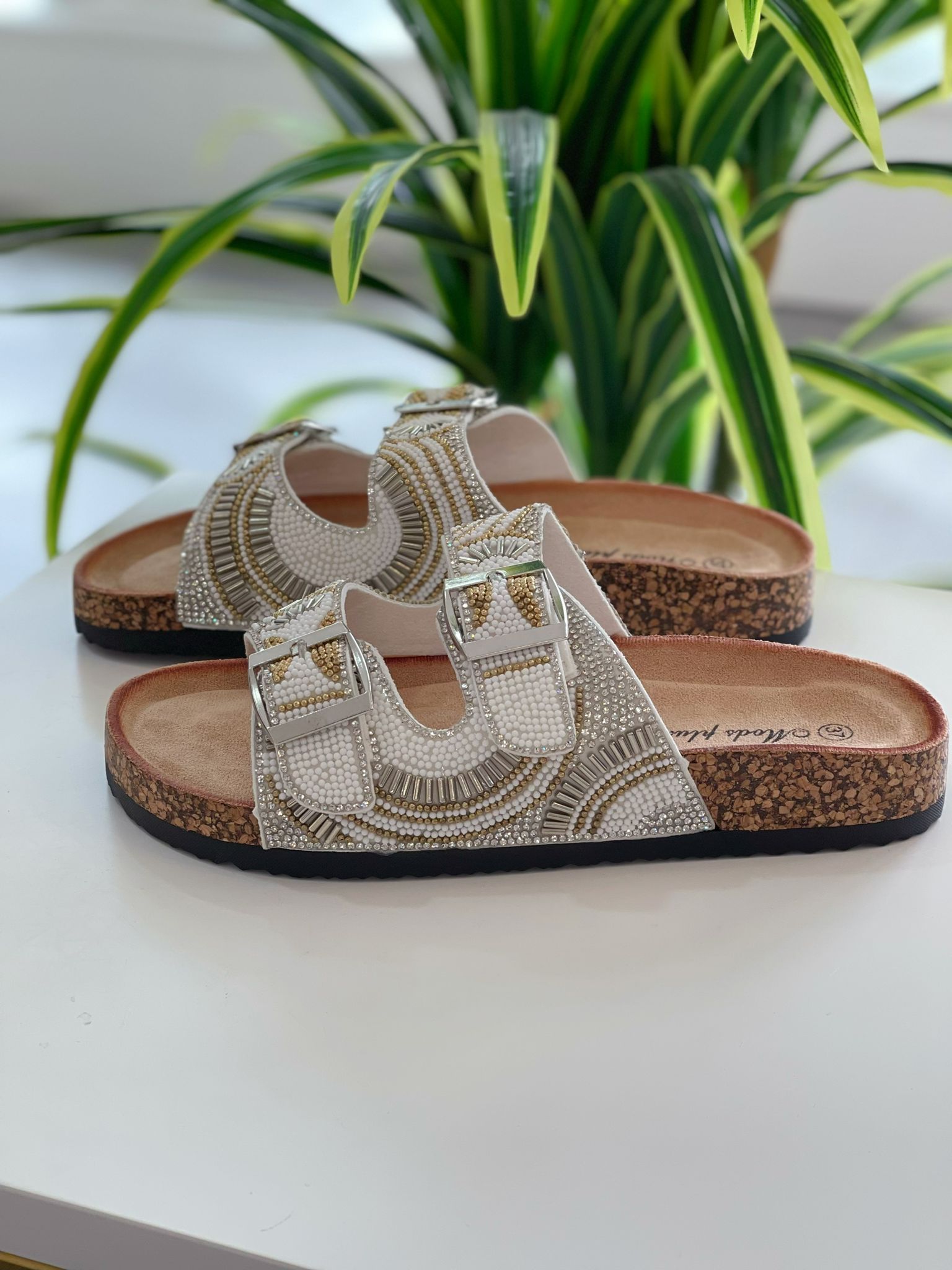Sandalia Hebillas Brillos - Imagen 2
