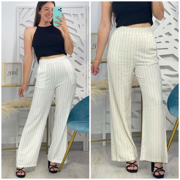 Pantalón Fluido Raya