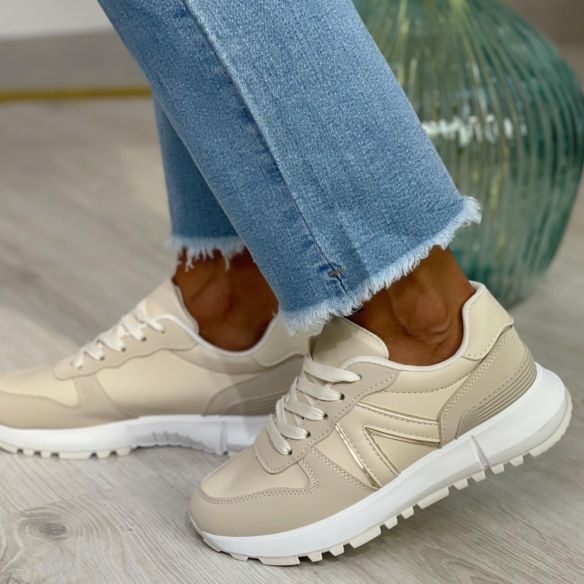 Deportiva Valeria - Beige