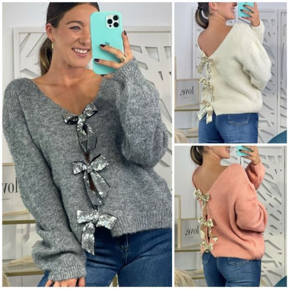Jersey Lazadas Lentejuelas