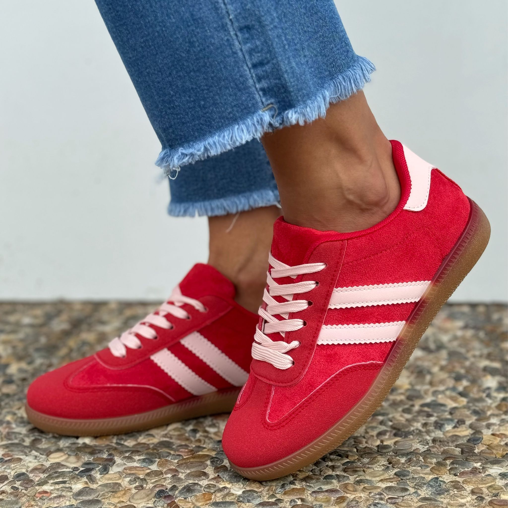 Deportiva Zazú - Rojo / Rosa