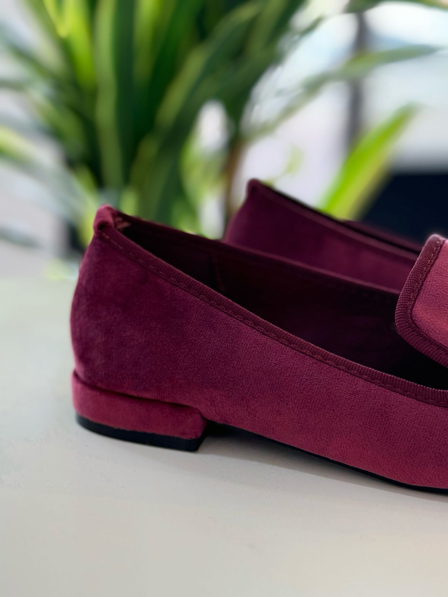 Zapato Plano Antelina - Granate - Imagen 3