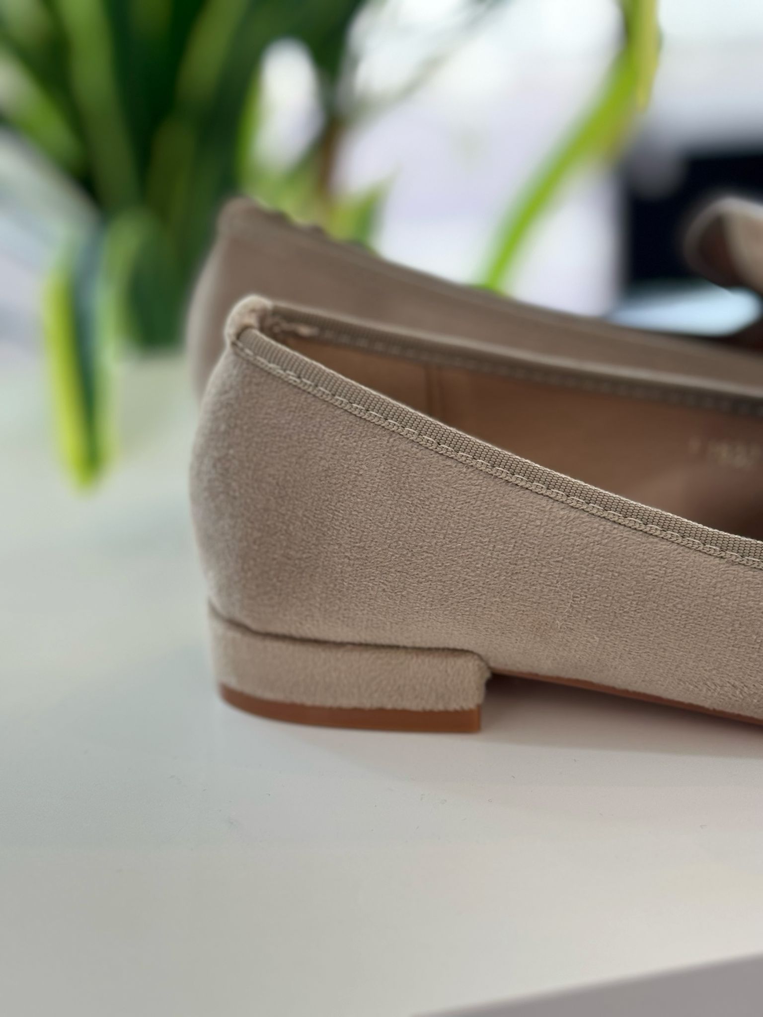 Zapato Plano Antelina - Beige - Imagen 3