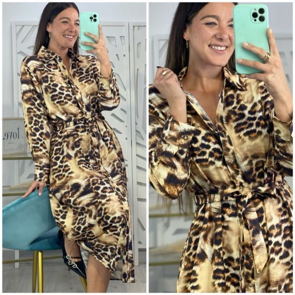 Vestido Estampado Animal Print