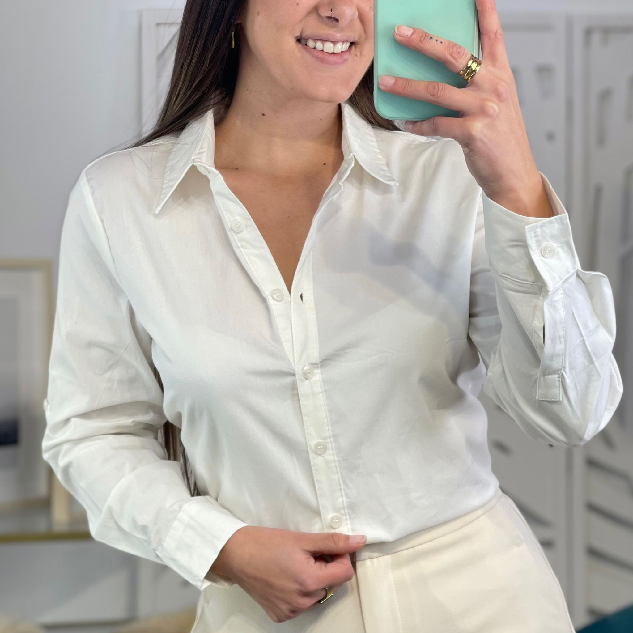 Camisa Basic Blanca
