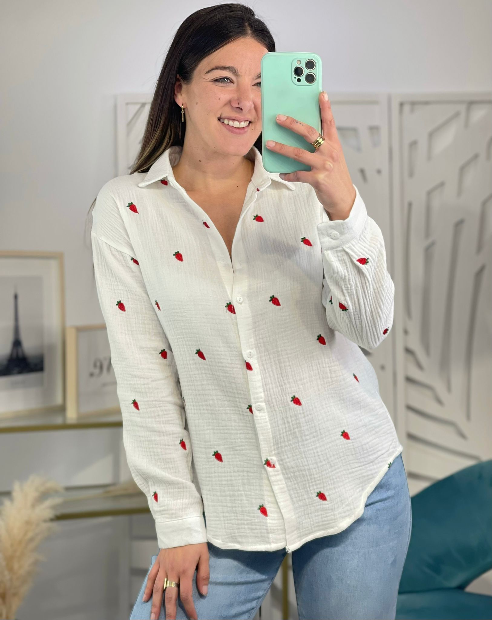 Camisa Fresas - Imagen 5