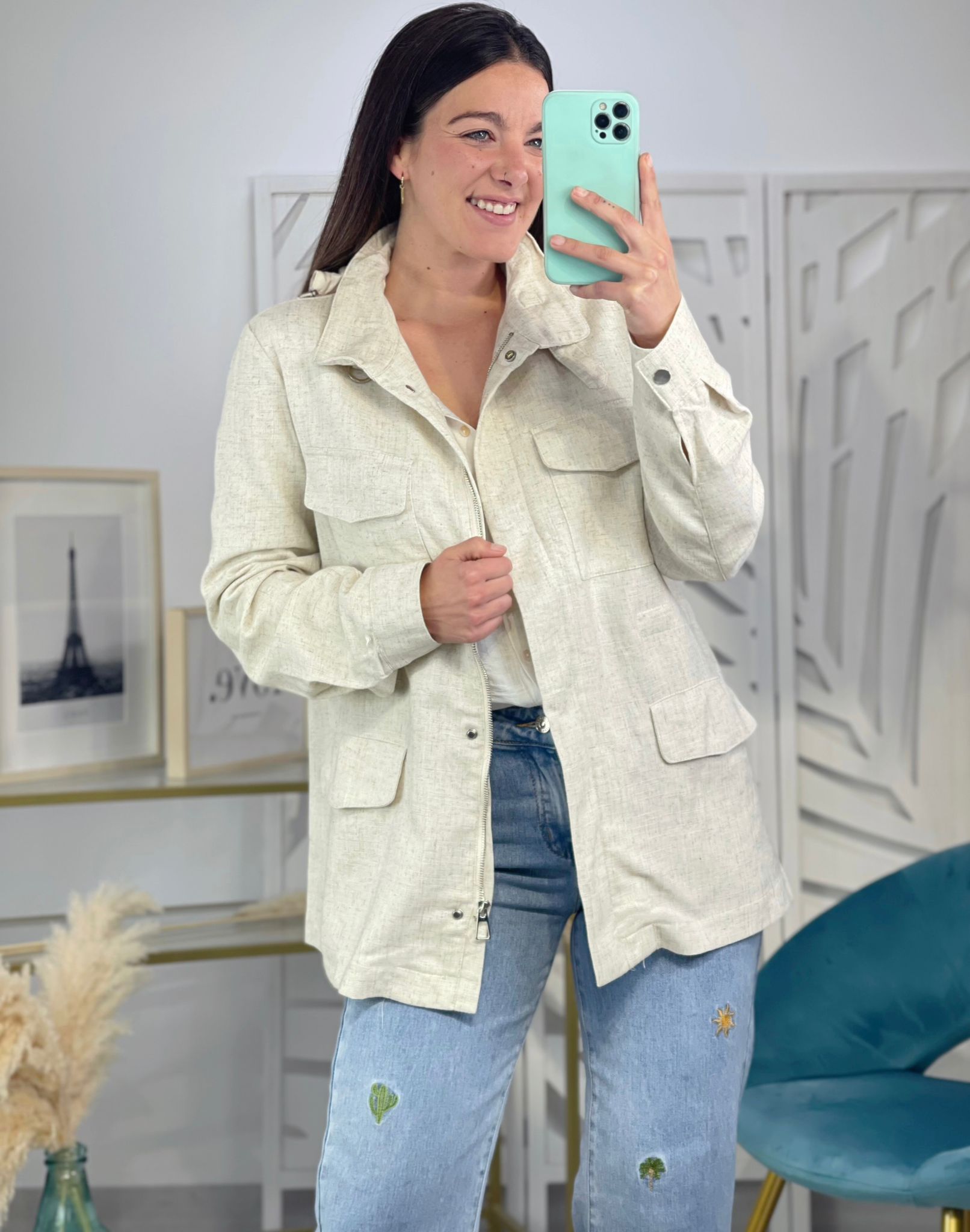 Chaqueta Lino - Imagen 2