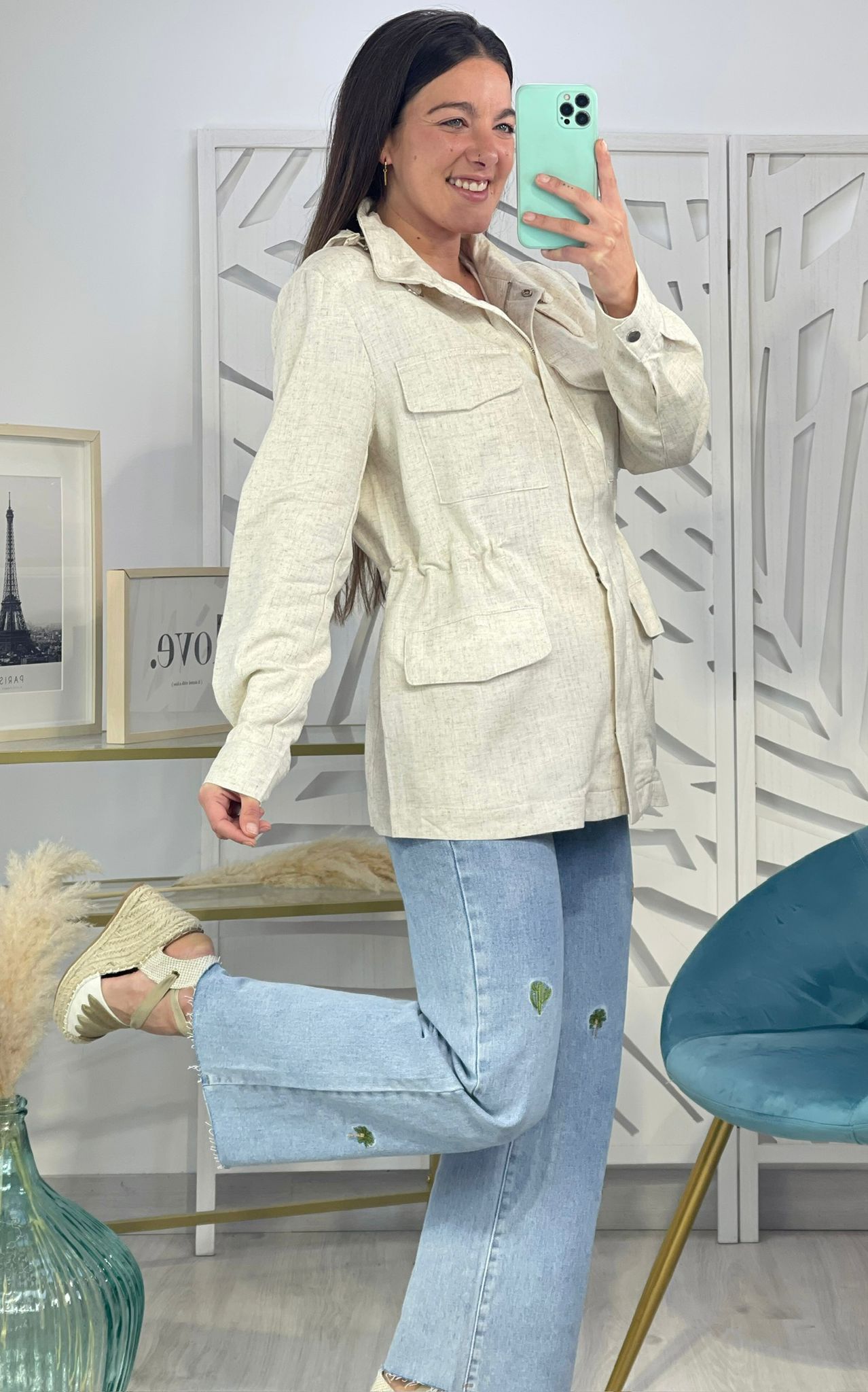 Chaqueta Lino - Imagen 4