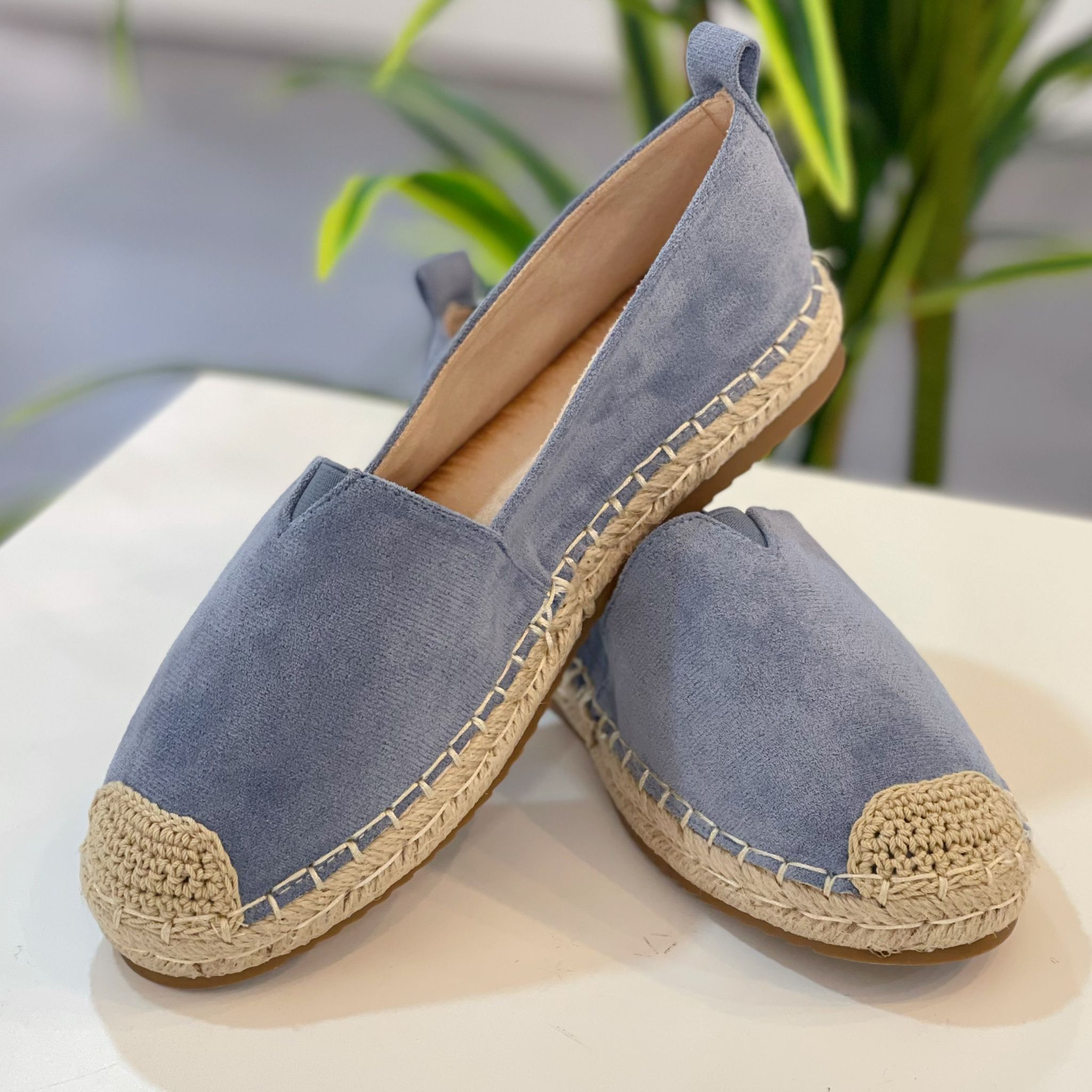 Alpargata Antelina - Azul