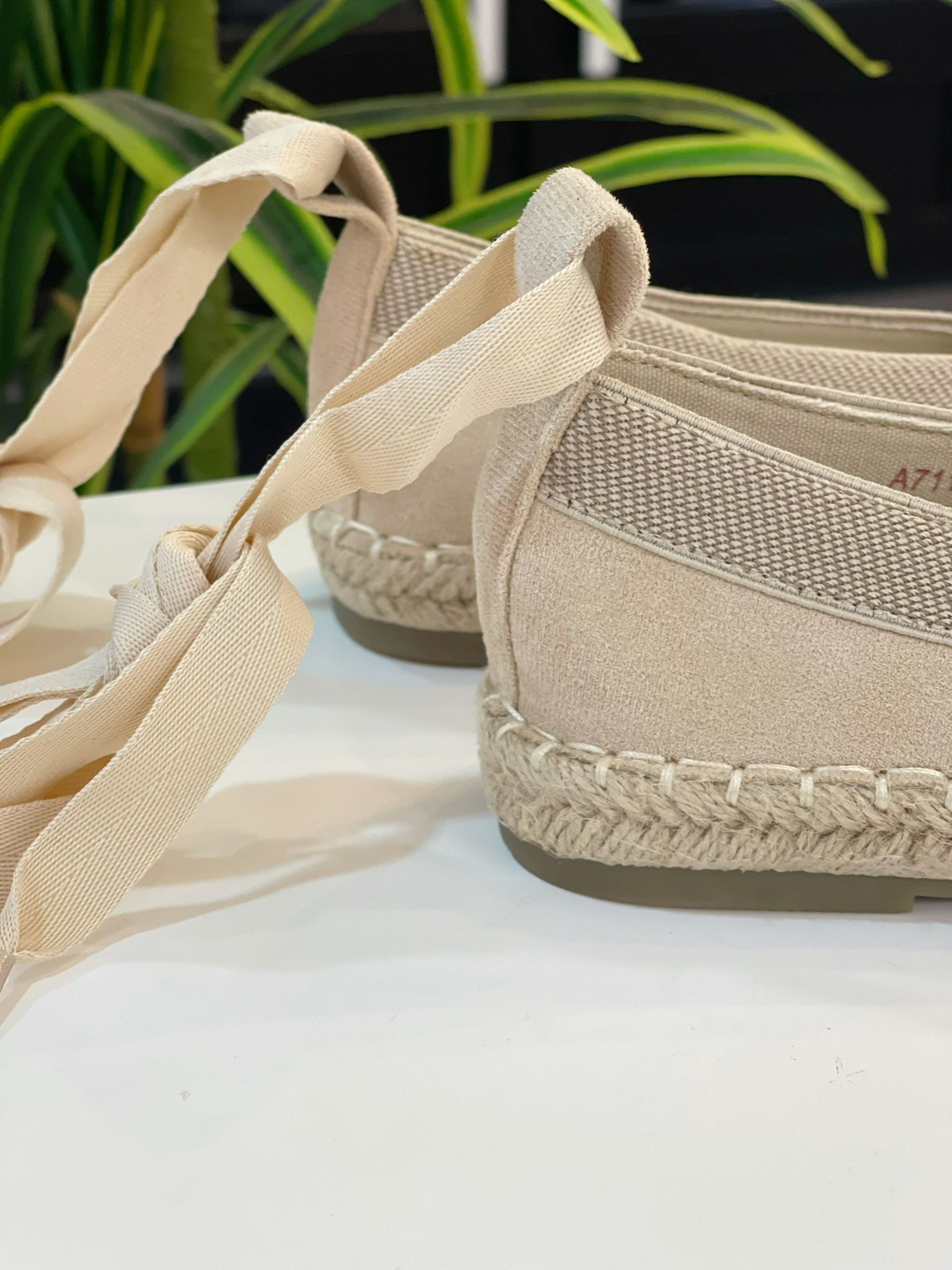 Alpargata Atada - Beige - Imagen 4
