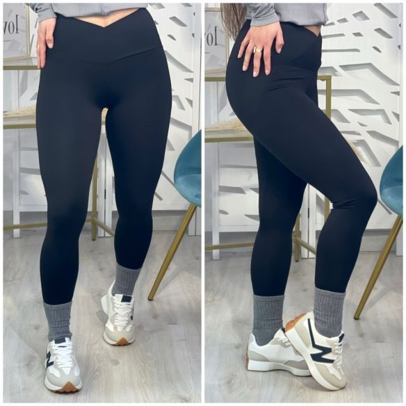 Legging Sport Cruzado - Negro