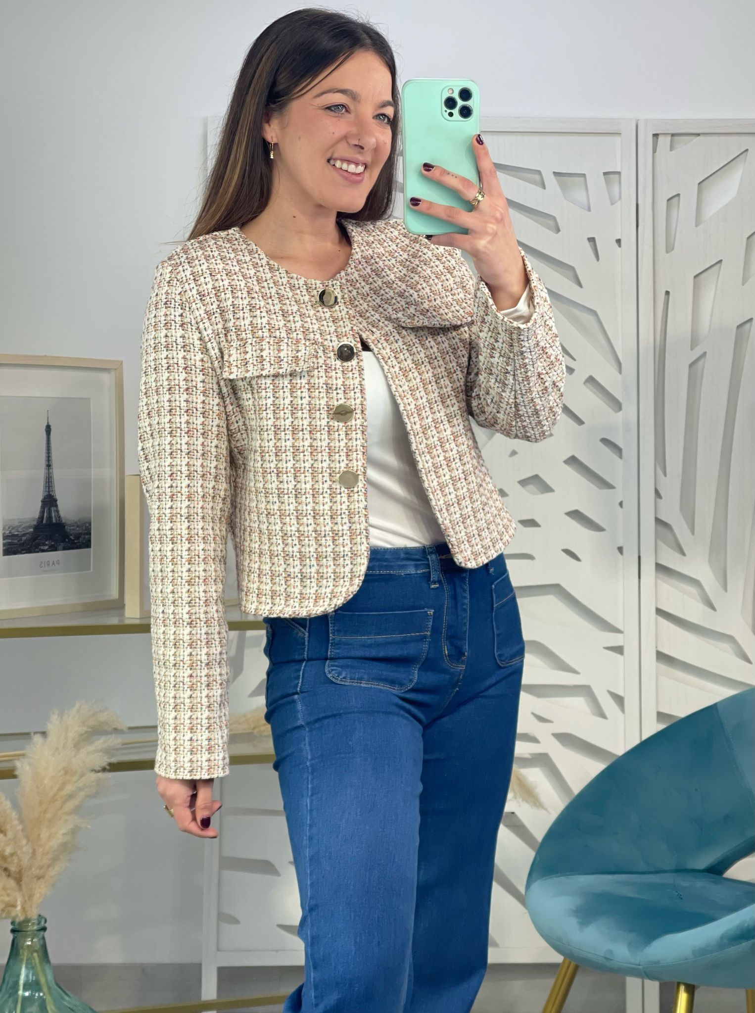 Conjunto Tweed Falda - Imagen 10