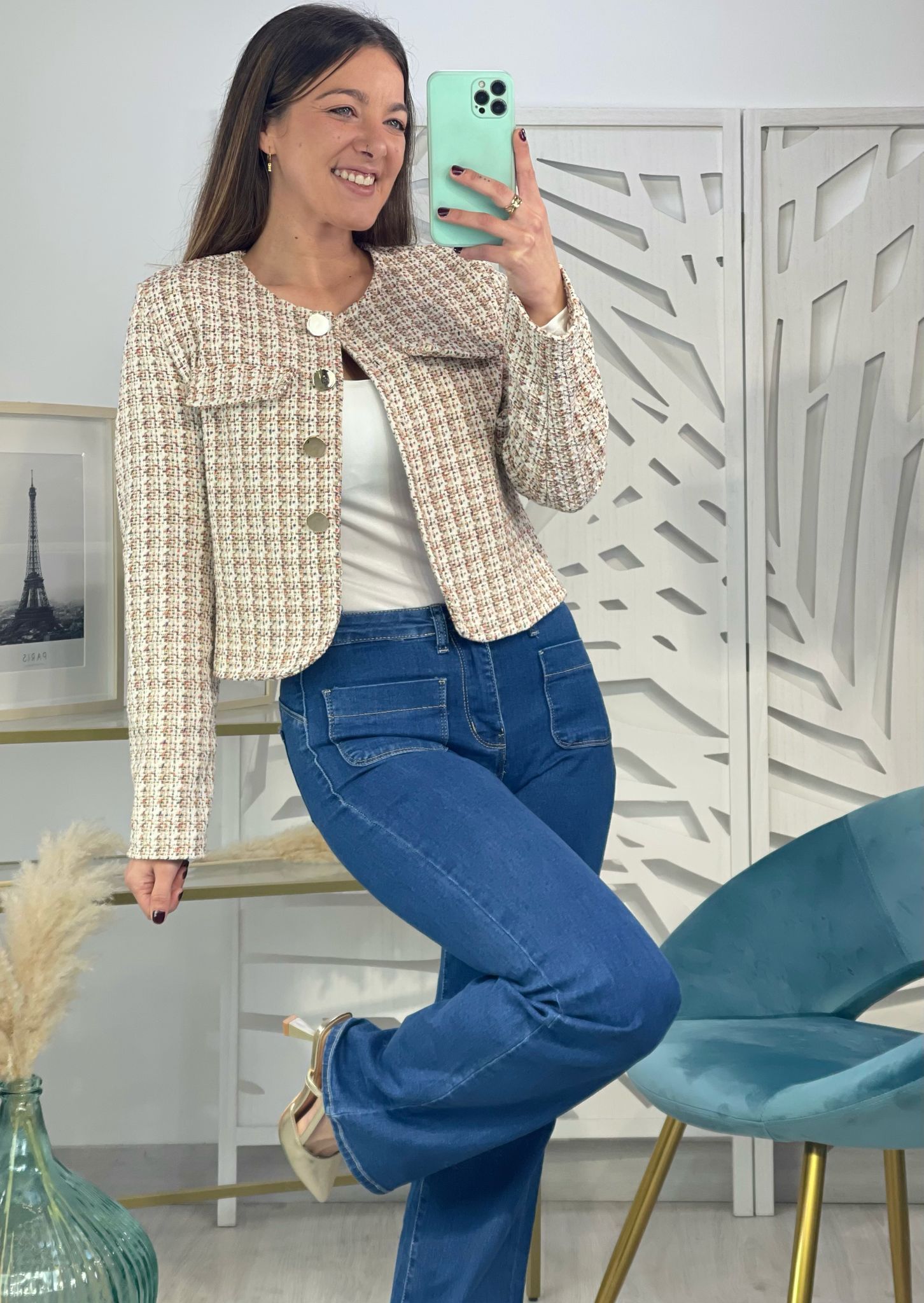 Conjunto Tweed Falda - Imagen 11