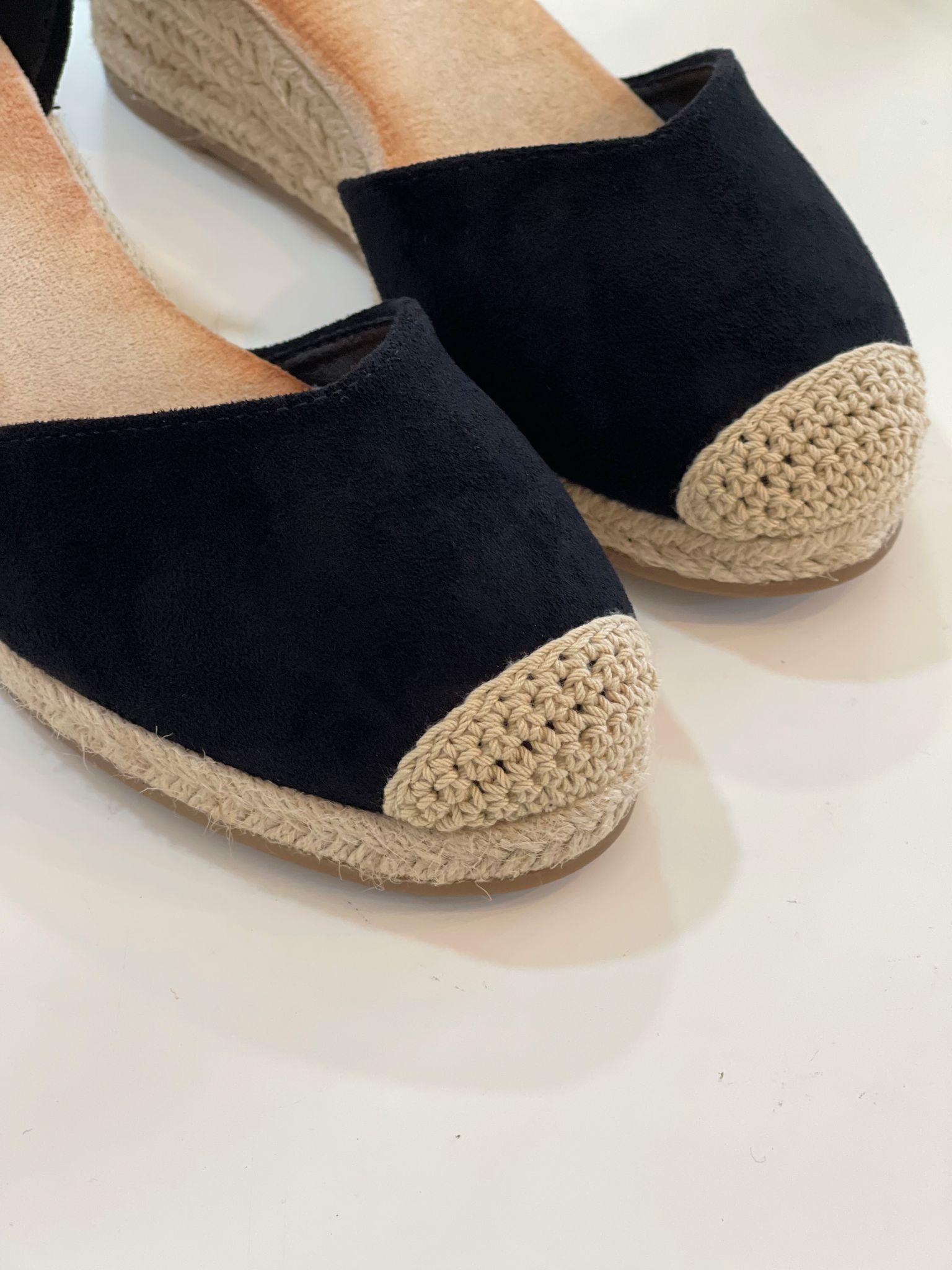 Cuñas Carmen - Negra / Beige - Imagen 3
